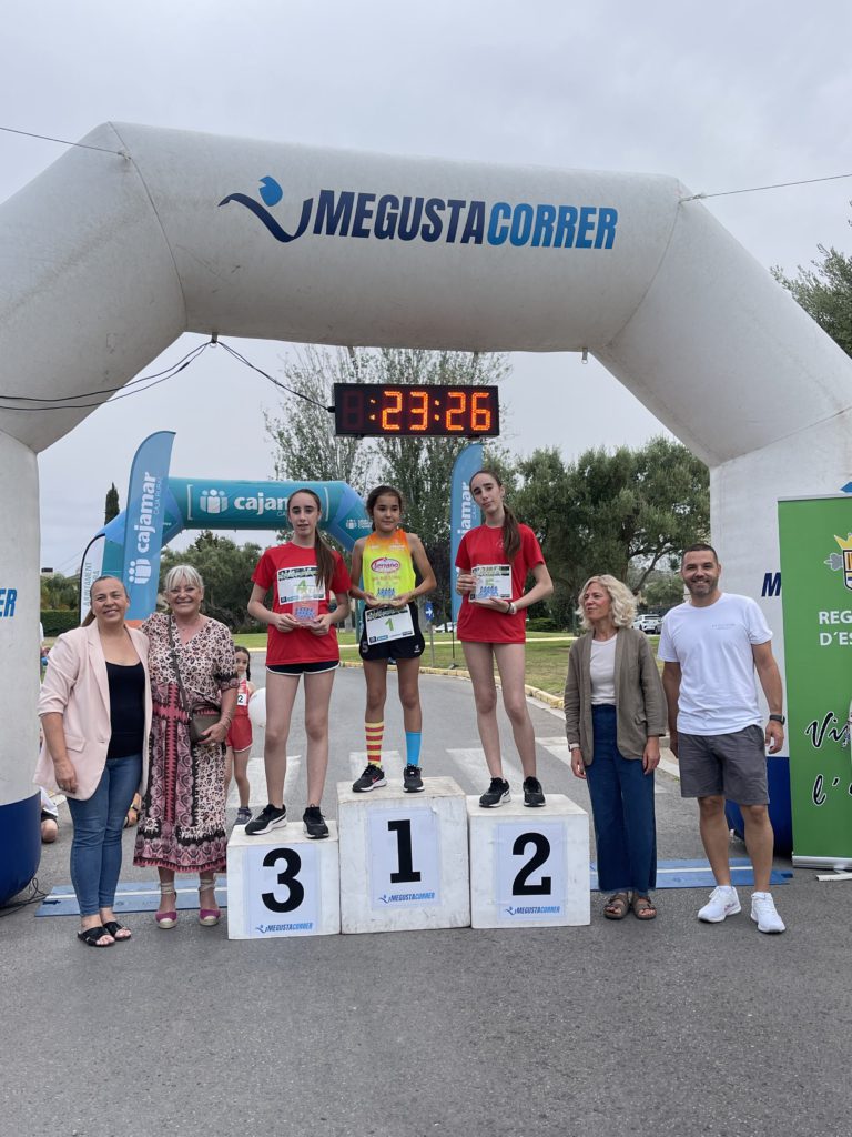 Ganadoras femeninas de la carrera de Bétera