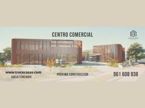 nuevo centro comercial cartel