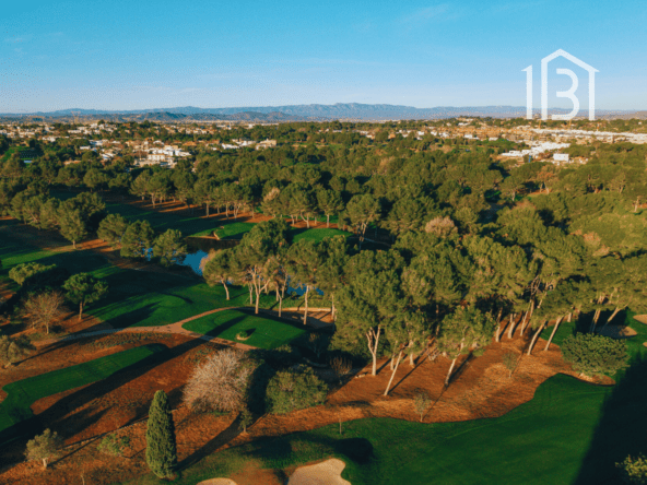 Vista aérea Club de golf escorpión