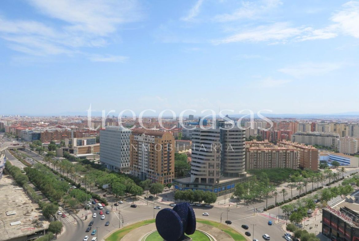 Vistas de la avenida Cortes Valencianas