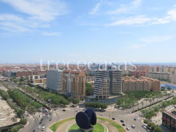 Vistas de la avenida Cortes Valencianas