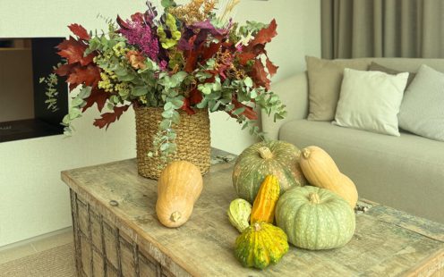 Decoración elegante en Halloween