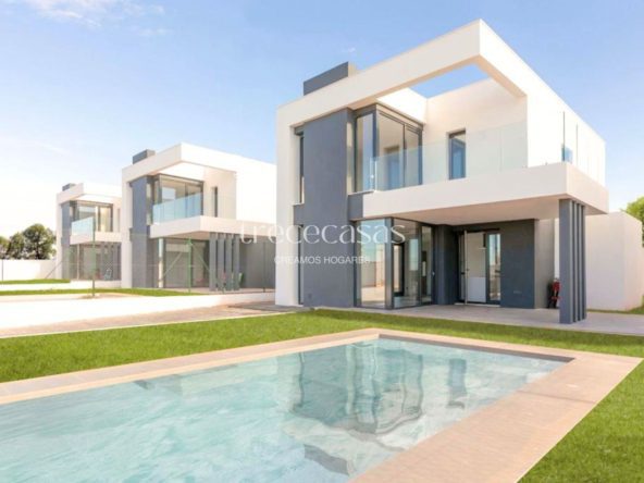 casa nueva en torre en conill piscina privada