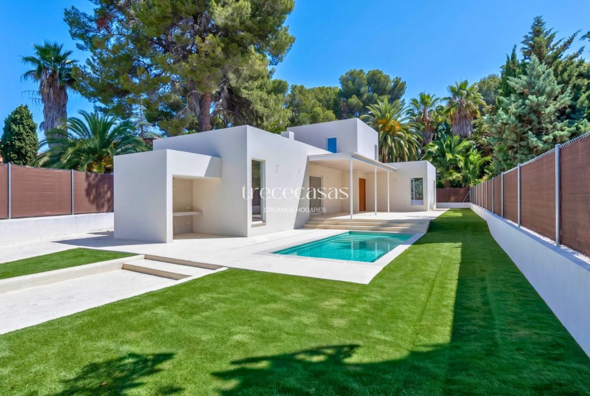 chalet en la cañada con piscina